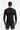 Plain black back with navy boardshorts