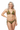 Platinum blonde model confident pose