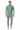 Polo with gray joggers front