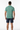 Polo with navy boardshorts back
