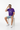 Purple tee sitting on cube