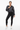 Quarter zip detail with leggings