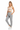 Racerback crop top with joggers and sneakers