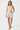 Racerback crop top with linen shorts