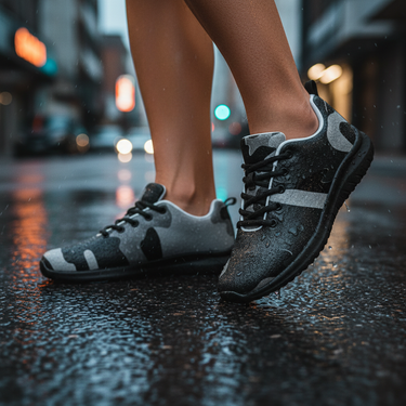 Rainy urban shot