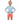 Rash guard with coral swim shorts