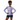 Rash guard with navy board shorts and sunglasses