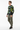 Rash guard with olive joggers side