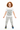 Red-haired child in track pants