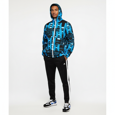 Retro sportswear look - white background