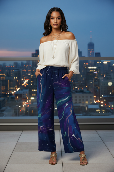Rooftop Dusk Editorial