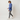 Royal blue jogger style look