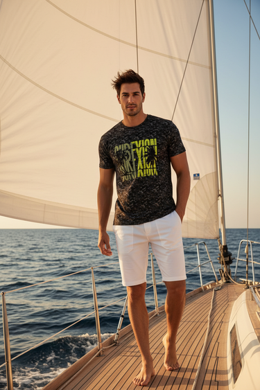 Sailboat Editorial – Surfxion Camo Tee