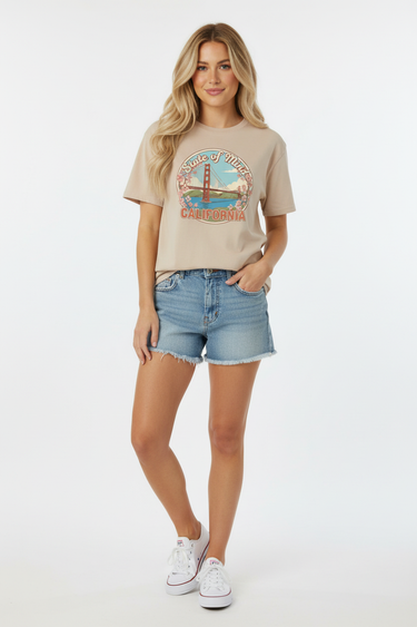 Sand Jean Shorts