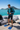 Scuba diving boat deck tropical