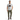 Silver tee with cargo pants