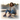 Sitting on skateboard