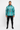 Skull Pattern Windbreaker with Black Joggers - Full Body