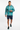Skull Pattern Windbreaker with Navy Exercise Shorts - Full Body