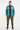 Skull Pattern Windbreaker with Olive Cargo Pants - Full Body