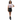 South Asian model with black mini skirt