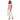 South Asian model with white pleated skirt