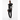 Street Art Graffiti Knit Sweater - Black male model with black jeans