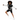 Street Art Graffiti Knit Sweater - Mixed-race female model with bike shorts