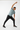 Stretching with track pants