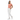 Stripes-on Athletic Tee with Cargo Pants