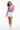 Styled with White Denim Shorts