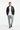 Styled with white t-shirt and black leather jacket