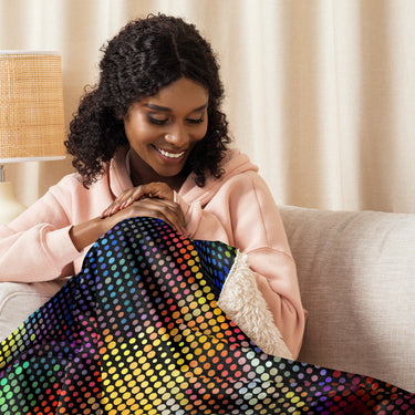 Going Solo Sherpa blanket