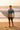 Surfer with board front