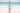 Swim trunks beach look