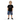 T-shirt with patterned shorts