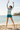 Teal Rash Guard Beach Volleyball