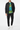 Tee with black bomber jacket and track pants