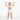 Toddler boy white monster onesie standing