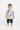 Toddler standing smiling
