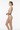 Tokyo Zen Bandeau Bikini White Model Side