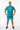 Tropical blue tee feet apart