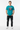 Tropical blue tee front with explosion graphic