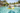 Tropical resort pool