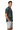 Tropical shirt with gray shorts side