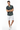 Tropical shirt with white shorts front