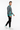 Turquoise bomber side profile view