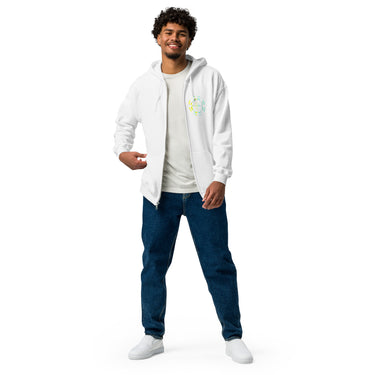 Surfxion-Wheel of waves zip hoodie