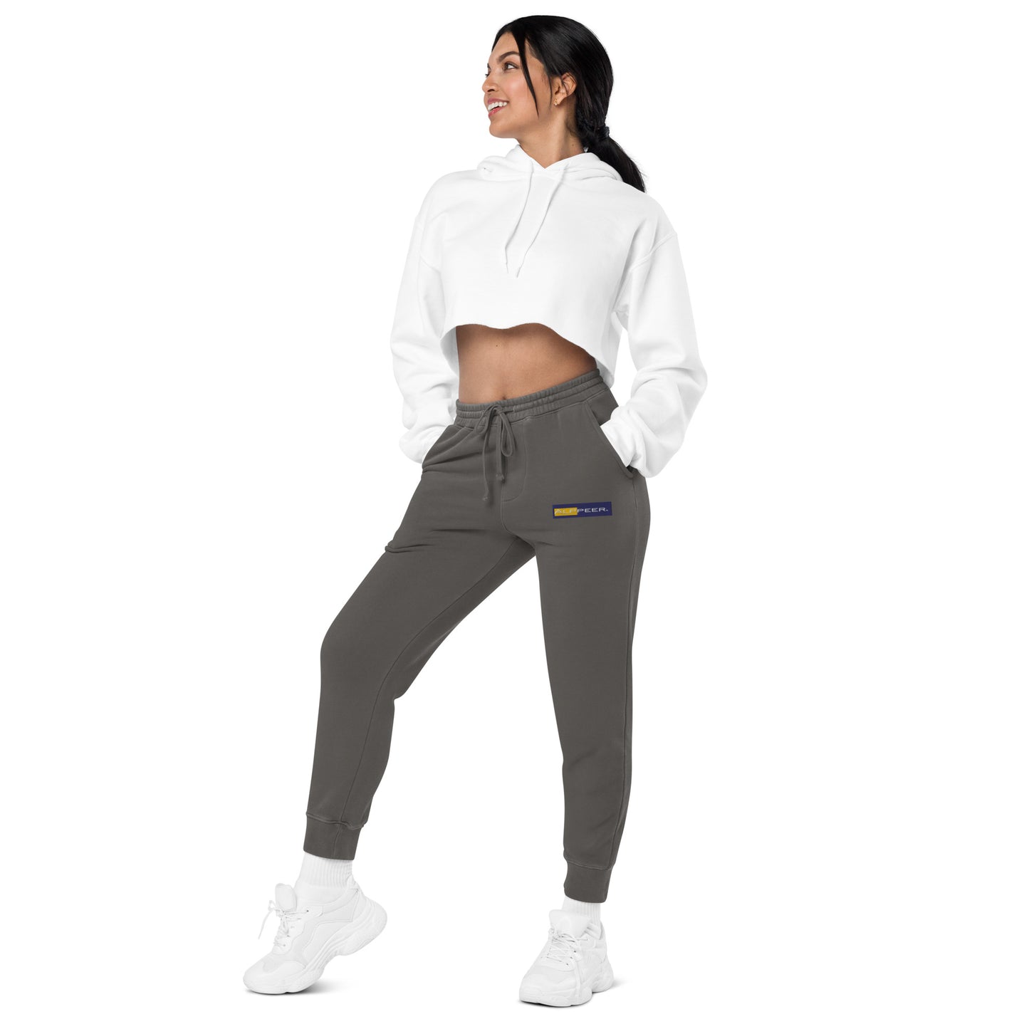 Alppeer Unisex pigment-dyed sweatpants