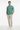 Vibrant diagonal print polo hands in pockets